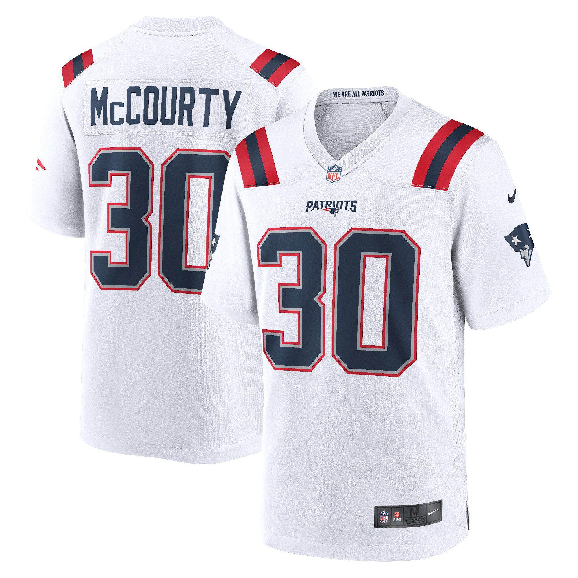 Cheap Men New England Patriots 30 Jason McCourty Nike White Game NFL Jersey